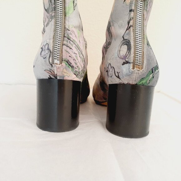 Rag & Bone Velvet Ankle Boots - Picture 8 of 13